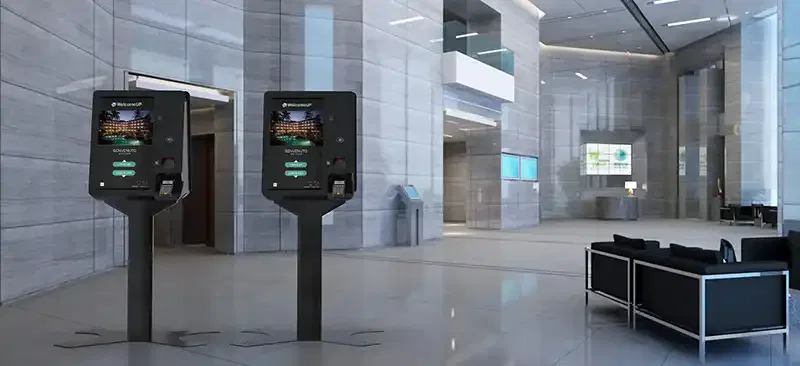 Self check-in per hotel