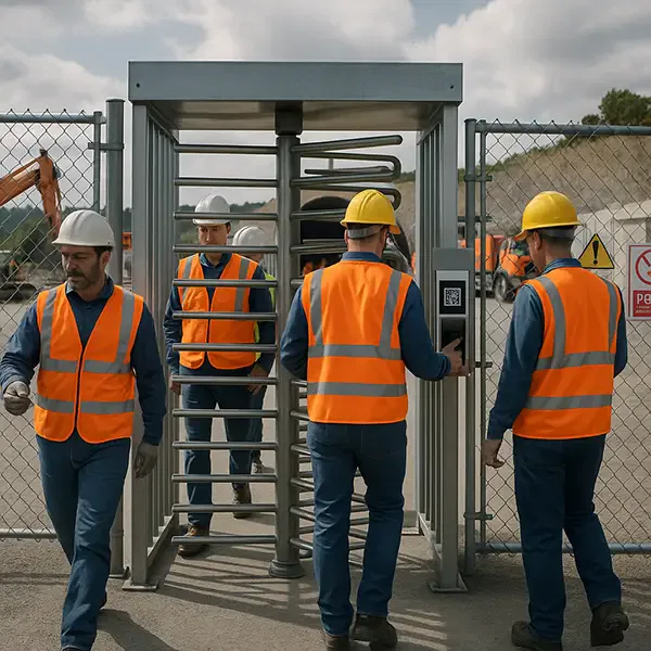 controllo accessi cantiere