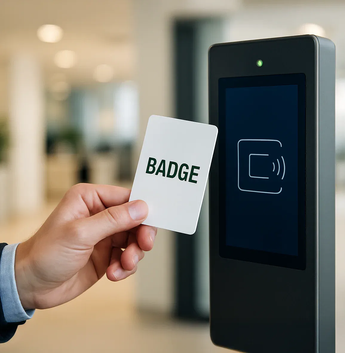 Tecnologie controllo accessi - Accesso sicuro con badge RFID 
