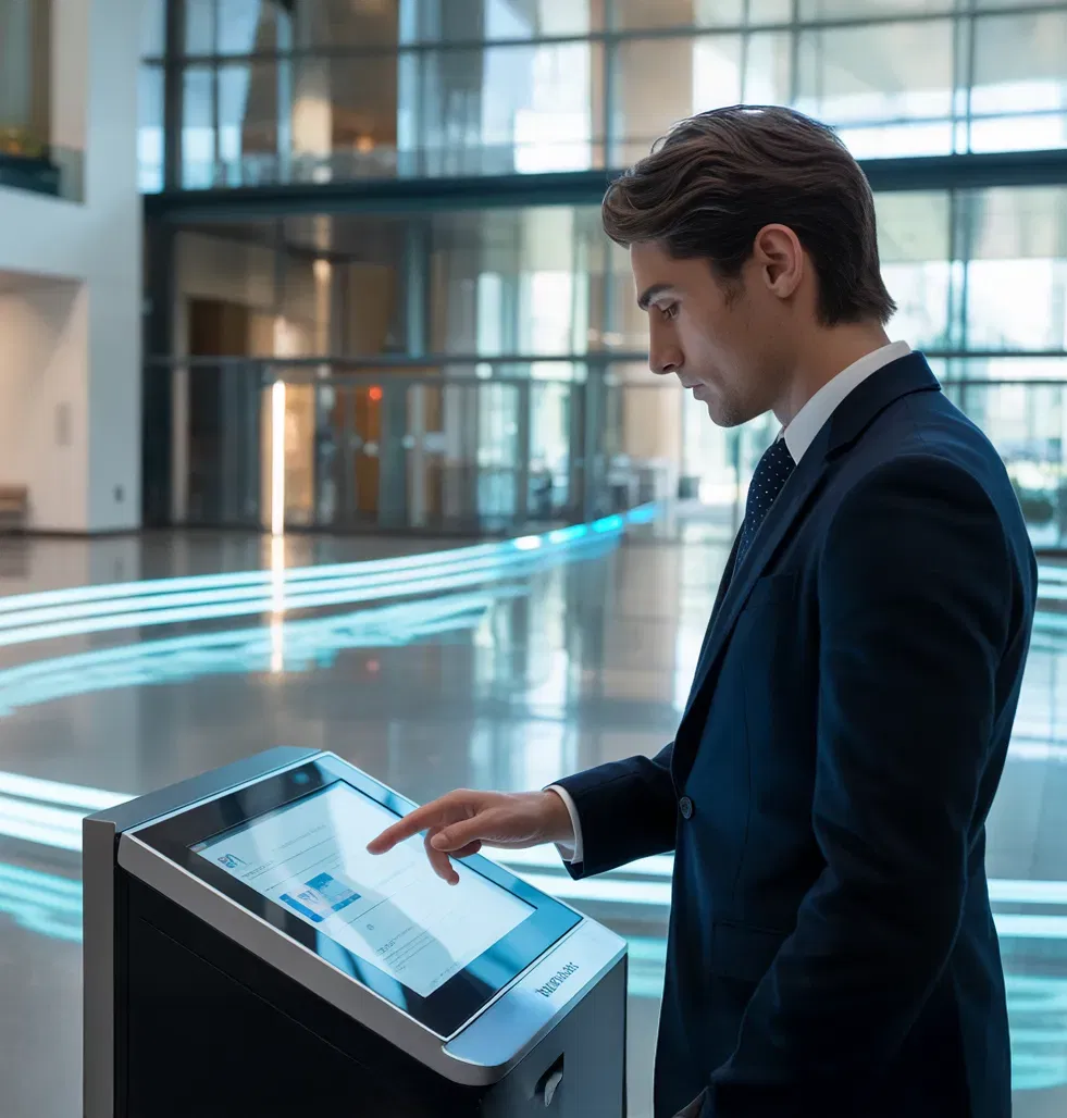 gestione accessi, reception digitale, registrazione visitatori, controllo accessi