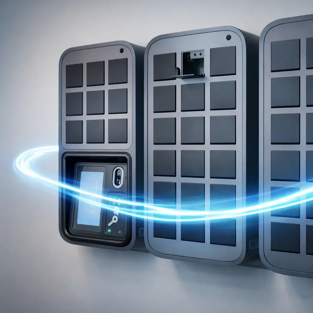 Locker chiavi per accesso controllato