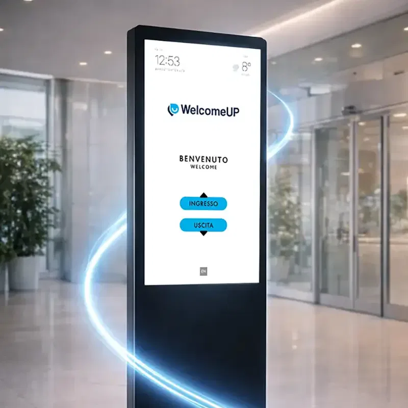 dispositio controllo accessi totem