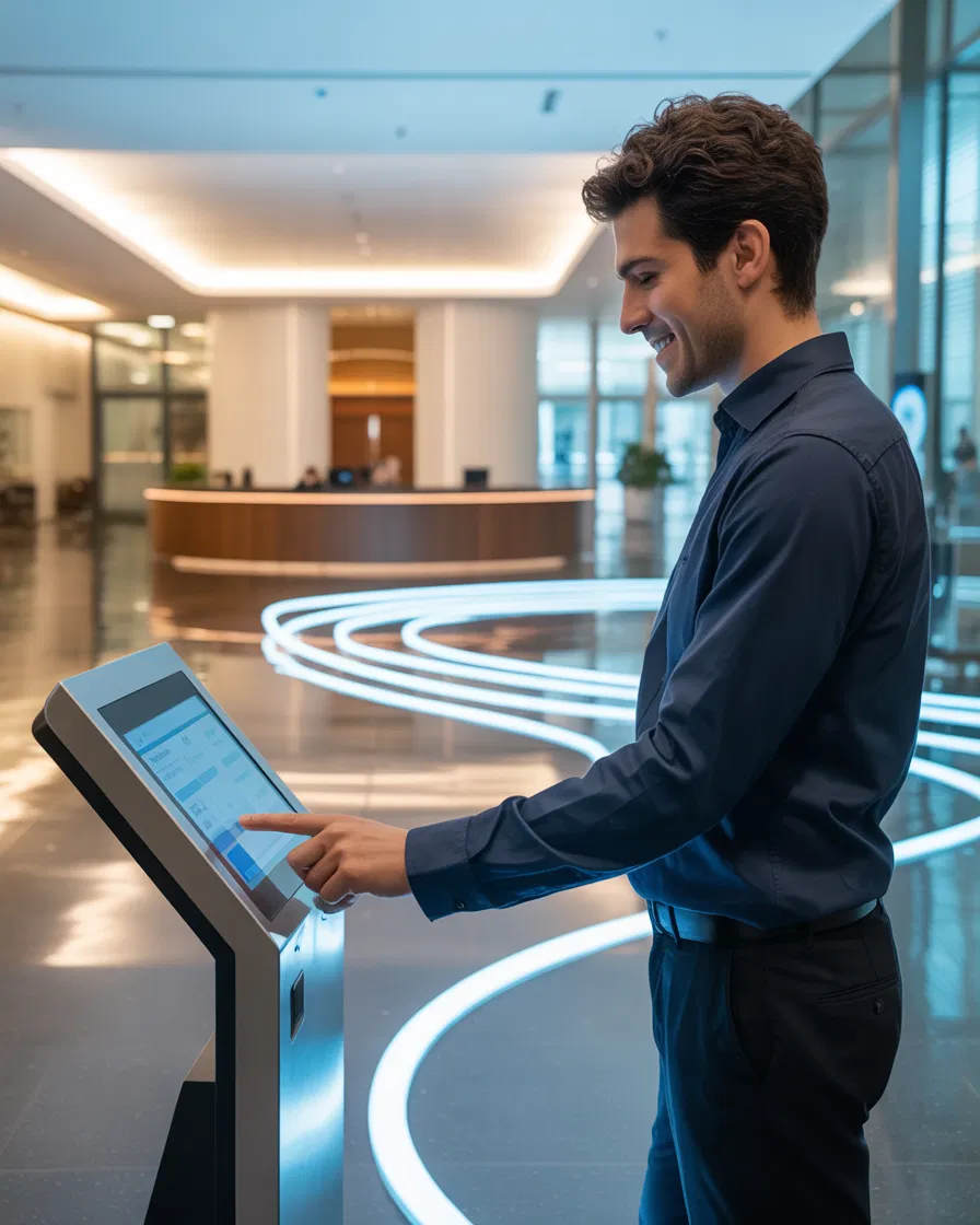 reception virtuale totem