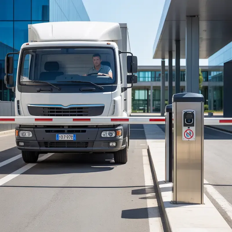 controllo accessi automezzi