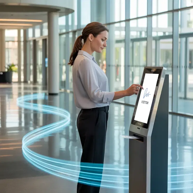 Registrazione visitatori