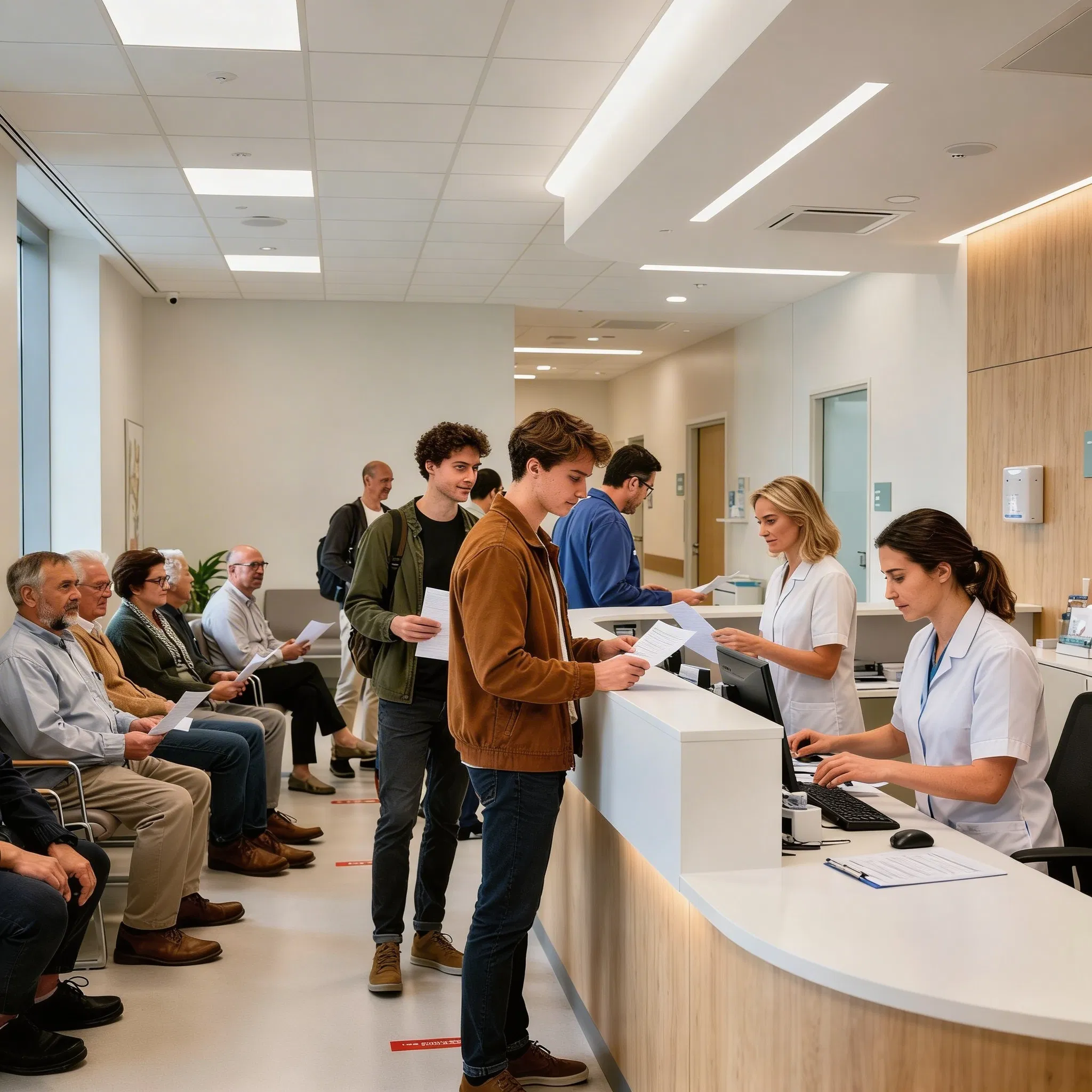 controllo accessi manuale strutture sanitarie