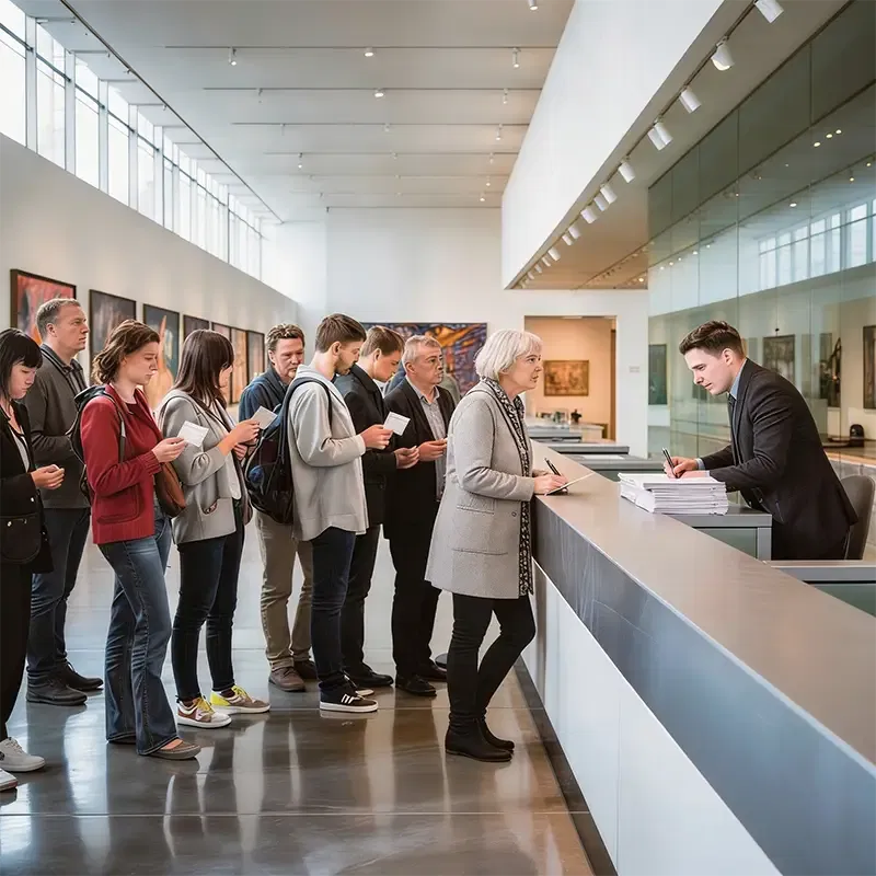 gestione manuale ingressi eventi e musei