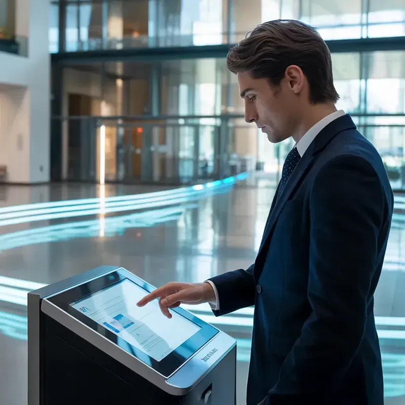 reception digitale, registrazione visitatori, controllo accessi